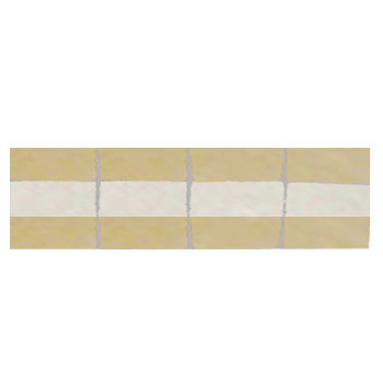 Mosaic House Moroccan tile Kteeb Border 11-1 Beige White  zellige, mosaic, zellij, border, glaze 